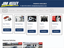 Tablet Screenshot of jimkeeleymotors.com